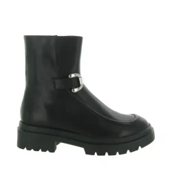 bottines et boots - Casual - femme - Nubuck - Noir - Bibi lou