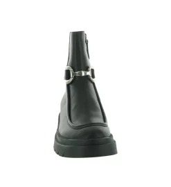 bottines et boots - Casual - femme - Nubuck - Noir - Bibi lou