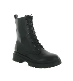 bottines et boots - Casual - femme - Nubuck - Noir - Bibi lou