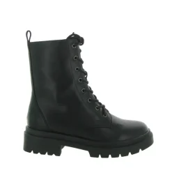bottines et boots - Casual - femme - Nubuck - Noir - Bibi lou