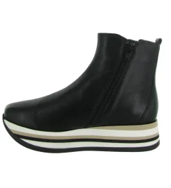 bottines et boots - Casual - femme - Cuir - Noir - Softwaves