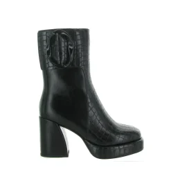 bottines et boots - Casual - femme - Synthétique - Noir - Noa harmon