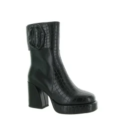 bottines et boots - Casual - femme - Synthétique - Noir - Noa harmon