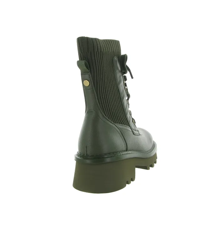 bottines et boots - Casual - femme - Synthétique - Kaki - Noa harmon