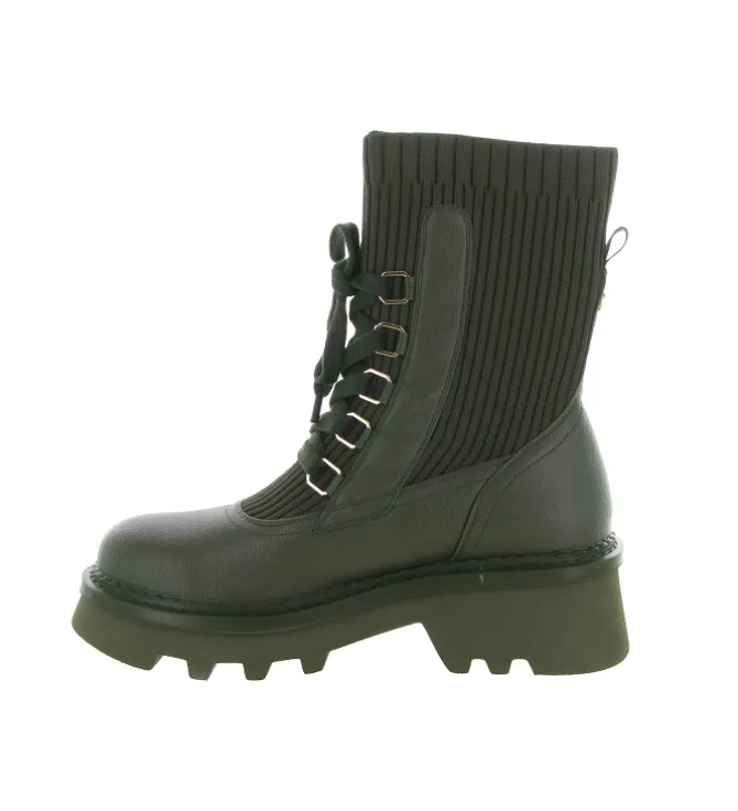 bottines et boots - Casual - femme - Synthétique - Kaki - Noa harmon