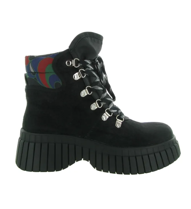 bottines et boots - Casual - femme - Synthétique - Noir - Noa harmon