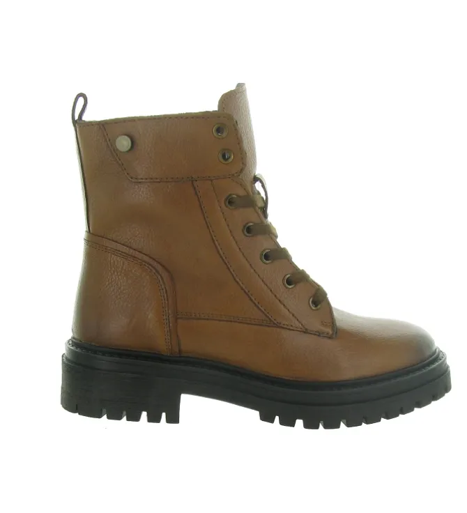 bottines et boots - Casual - femme - Cuir - Camel - Geox
