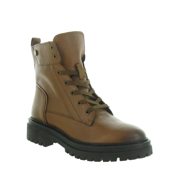 bottines et boots - Casual - femme - Cuir - Camel - Geox