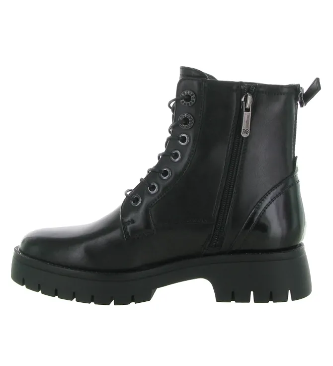 bottines et boots - Casual - femme - Cuir - Noir - Regarde le ciel...