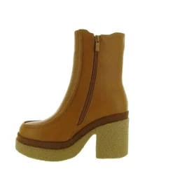bottines et boots - Casual - femme - Synthétique - Marron - Noa harmon