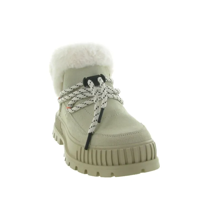bottines et boots - Casual - femme - Nubuck - Beige - Palladium