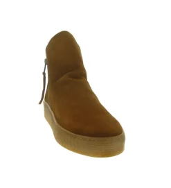 bottines et boots - Casual - femme - Nubuck - Camel - Armando