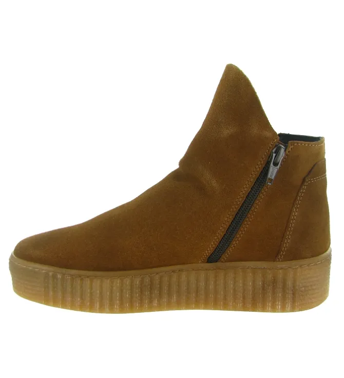 bottines et boots - Casual - femme - Nubuck - Camel - Armando