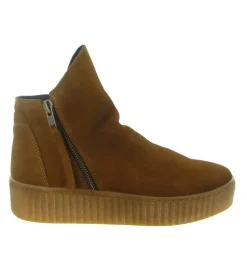 bottines et boots - Casual - femme - Nubuck - Camel - Armando