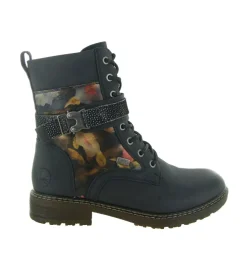 bottines et boots - Casual - femme - Synthétique - Bleu - Rieker