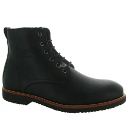 bottines et boots - Casual - homme - Cuir - Noir - Panama jack
