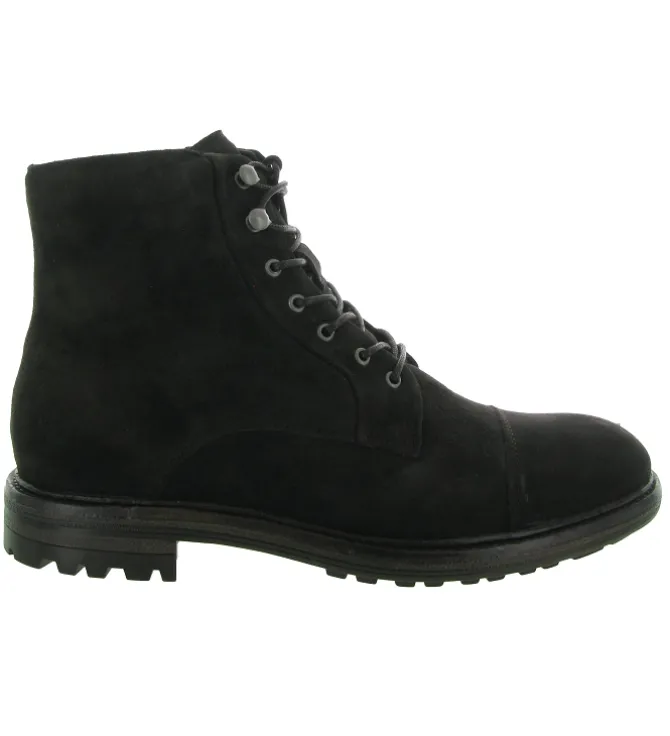 bottines et boots - Casual - homme - Nubuck - Marron - Black stone