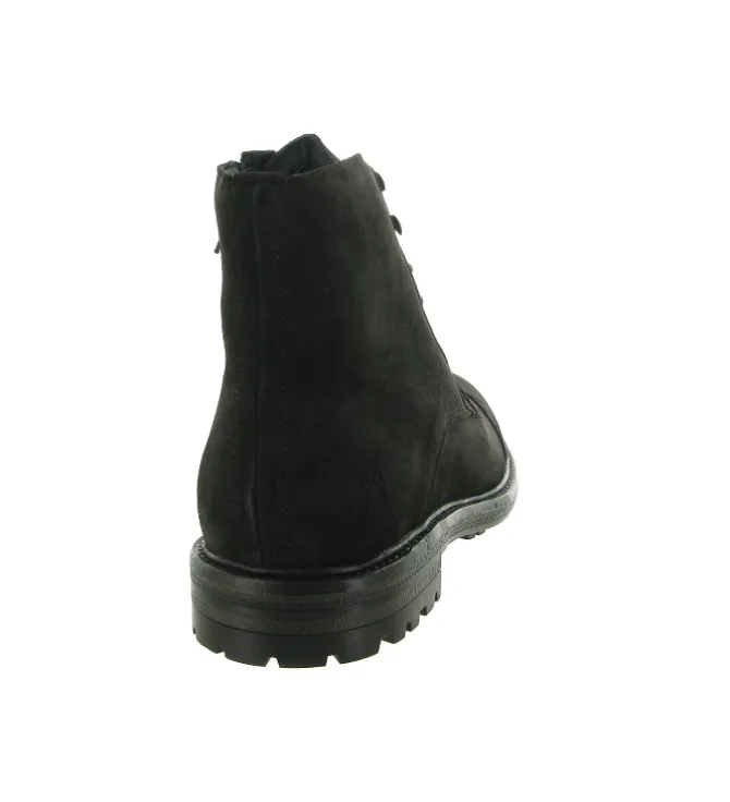 bottines et boots - Casual - homme - Nubuck - Marron - Black stone