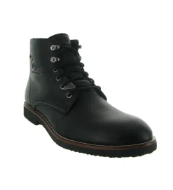 bottines et boots - Casual - homme - Cuir - Noir - Panama jack