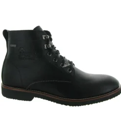 bottines et boots - Casual - homme - Cuir - Noir - Panama jack