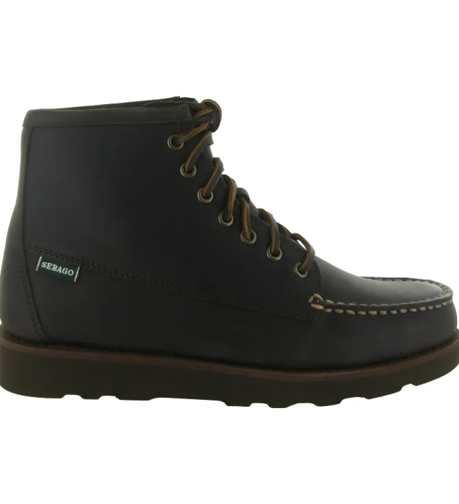 bottines et boots - Casual - homme - Cuir - Marron - Sebago