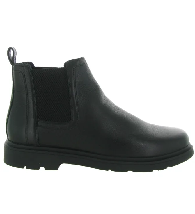 bottines et boots - Casual - homme - Cuir - Noir - Geox