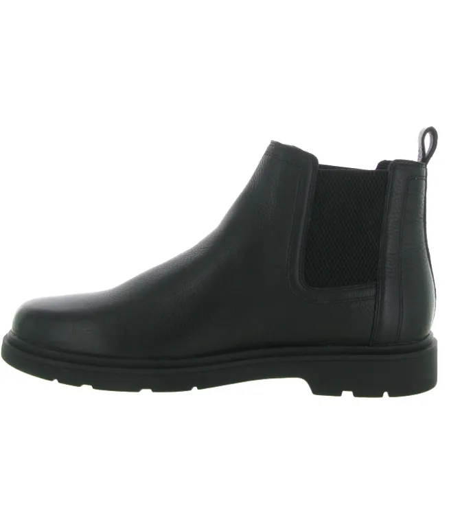 bottines et boots - Casual - homme - Cuir - Noir - Geox