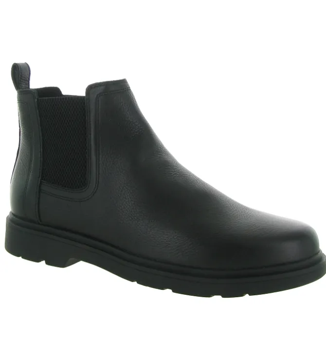 bottines et boots - Casual - homme - Cuir - Noir - Geox