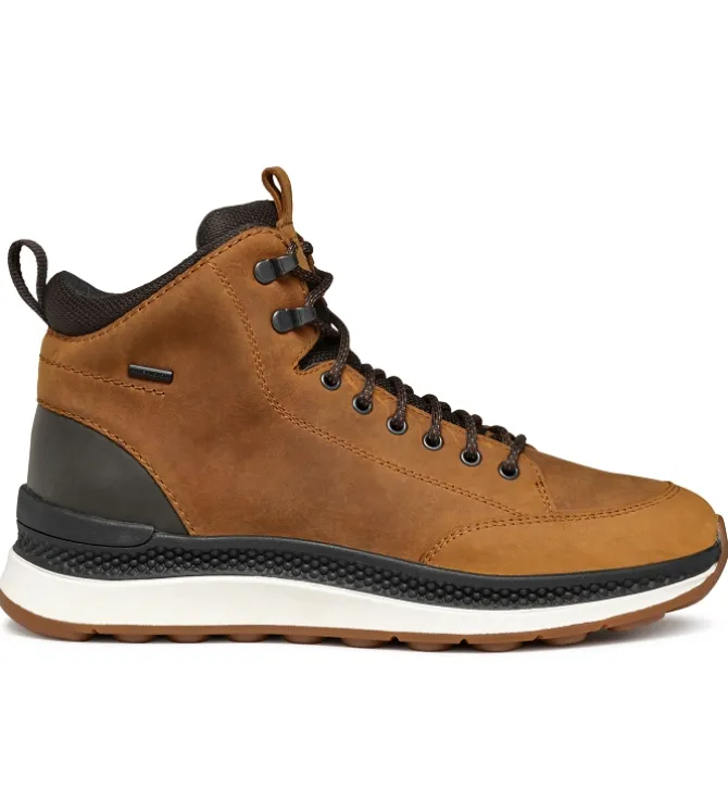 bottines et boots - Casual - homme - Nubuck - Marron - Geox