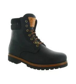 bottines et boots - Casual - homme - Cuir - Noir - Panama jack