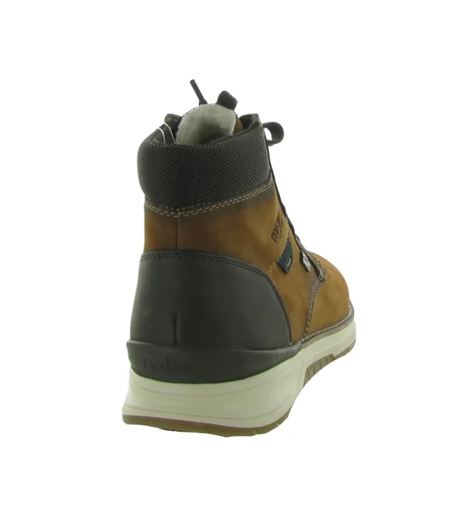 bottines et boots - Casual - homme - Cuir - Marron - Rieker