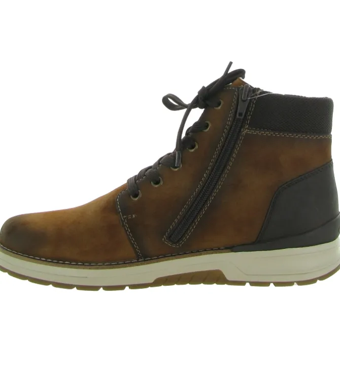 bottines et boots - Casual - homme - Cuir - Marron - Rieker