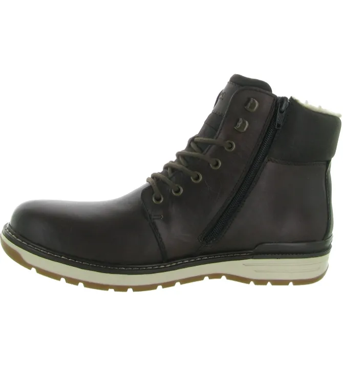 bottines et boots - Casual - homme - Cuir - Marron - Rieker