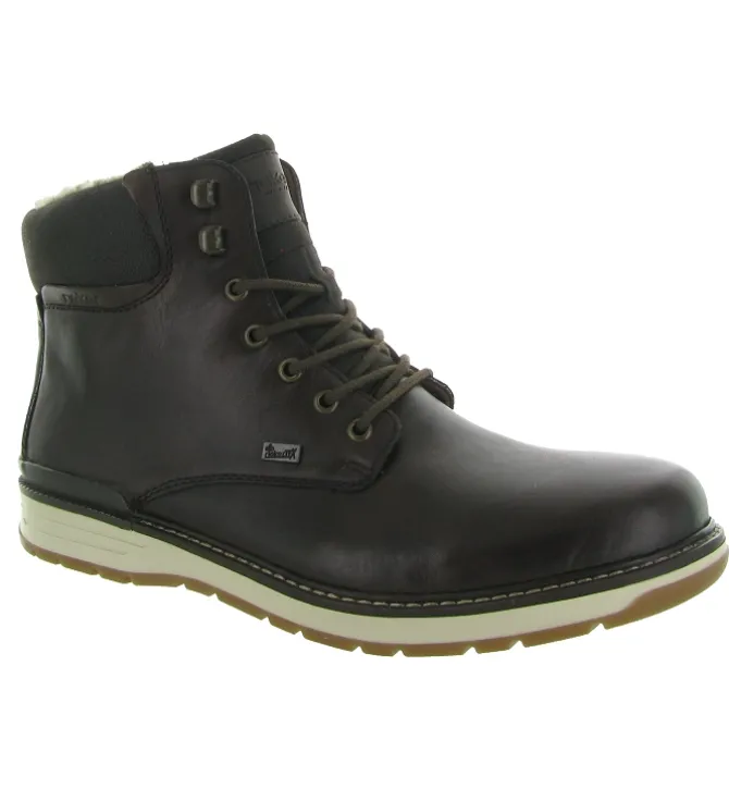 bottines et boots - Casual - homme - Cuir - Marron - Rieker