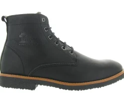 bottines et boots - Casual - homme - Cuir - Noir - Panama jack