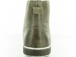 bottines et boots - Casual - homme - Cuir - Gris - Black stone
