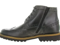 bottines et boots - Casual - homme - Cuir - Marron - Nicola benson franzini