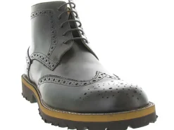 bottines et boots - Casual - homme - Cuir - Marron - Nicola benson franzini