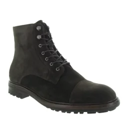 bottines et boots - Casual - homme - Nubuck - Marron - Black stone