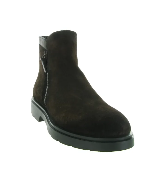 bottines et boots - Casual - homme - Nubuck - Marron - Magnanni