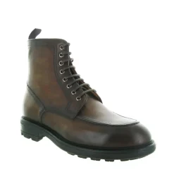 bottines et boots - Casual - homme - Cuir - Marron - Magnanni