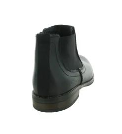 bottines et boots - Casual - homme - Cuir - Noir - Rieker