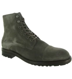 bottines et boots - Casual - homme - Nubuck - Taupe - Black stone
