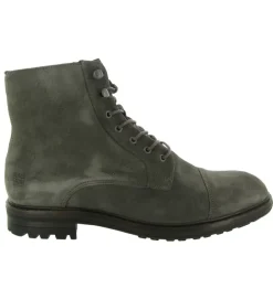 bottines et boots - Casual - homme - Nubuck - Taupe - Black stone
