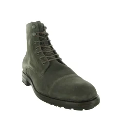 bottines et boots - Casual - homme - Nubuck - Taupe - Black stone