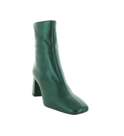bottines et boots - Chaussette - femme - Cuir - Vert - Angel alarcon