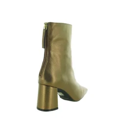 bottines et boots - Chaussette - femme - Cuir - Or - Angel alarcon