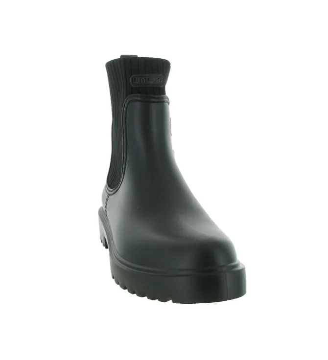 bottines et boots - Chaussette - femme - Synthétique - Noir - Unisa