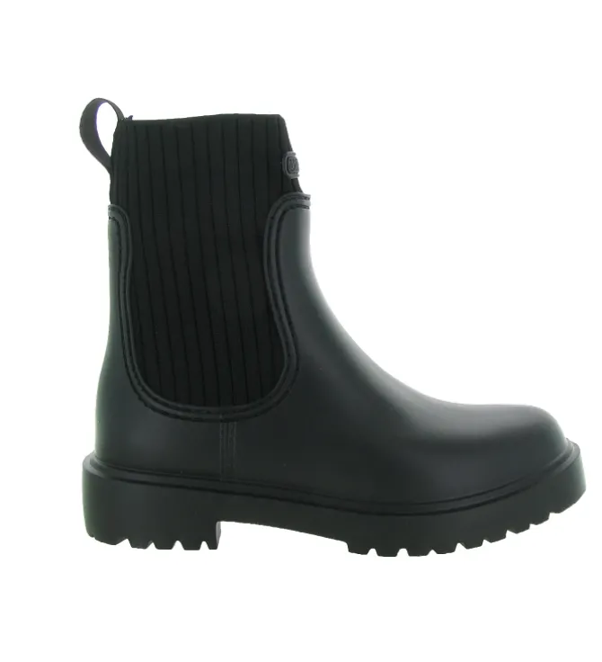 bottines et boots - Chaussette - femme - Synthétique - Noir - Unisa
