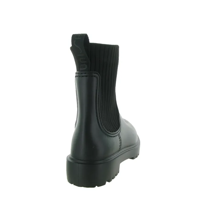 bottines et boots - Chaussette - femme - Synthétique - Noir - Unisa